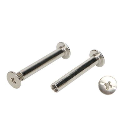 China Factory Sale Hand Apparel Nickel Free Double Head Rivets Stainless Steel Different Lengths Rivets for sale