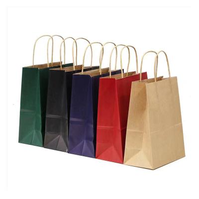 China Good Quality Disposable Customized Shape Recyclable Environmentally Friendly Kraft Paper Bag Logo Bags Paper for sale