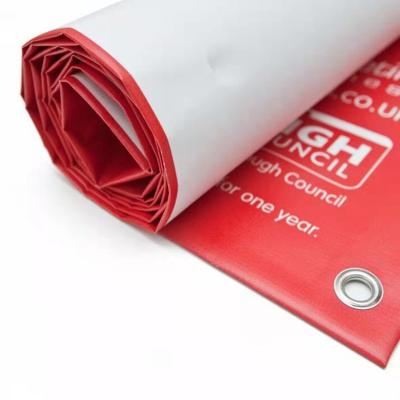 China High Quality Environmentally Friendly Recyclable Good Prices Vinyl Banner Banner Stand Advertising Disposable for sale