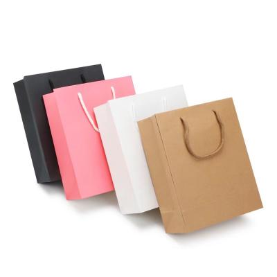 China China Factory Outlet Recyclable Embossing Paper Bag Packaging Gift Disposable Paper Bag for sale