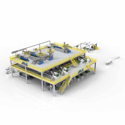 China Factory PP Nonwoven Fabric Making Machine Production Line Nonwoven Spinning Machine for sale