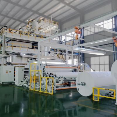 China Hygiene industry AZX spunlace machine new product spunlace fabric making machinery for sale