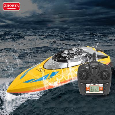 China RC Hobby Zhorya 2.4G RC Boat Speed ​​Racing Boat High Speed ​​Remote Control Boat for sale