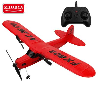 China RC Hobby Zhorya RC Airplane 2.4G 2 Channel Gyro Glider EPP Foam RC Toys Remote Control Aircraft for sale