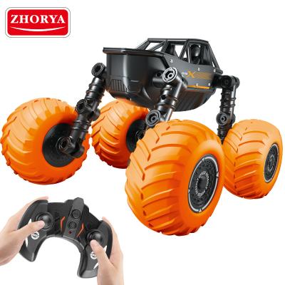 China RC Hobby Zhorya Electric Children Radio Control Cast Small Toy Stunt Kid Wl Rc Diecast Car 4Wd Model for sale