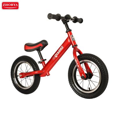 China Ride On Toy Zhorya Two Wheels Mini Kids Walking Balance Bike Magnesium Alloy 12 Inch Disc Brake Kids Bike for sale