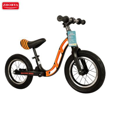 China Ride On Toy Zhorya 12 Inch Toddler Magnesium Alloy Child Balance Bike Weight Cycle Push Bike for sale