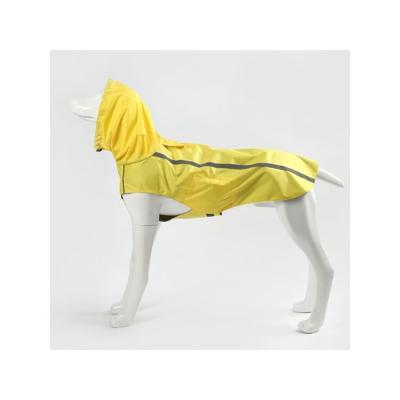 China Viable High Quality Cheap Price Medium Large Windproof Reflective Raincoat Pet Clothes for sale