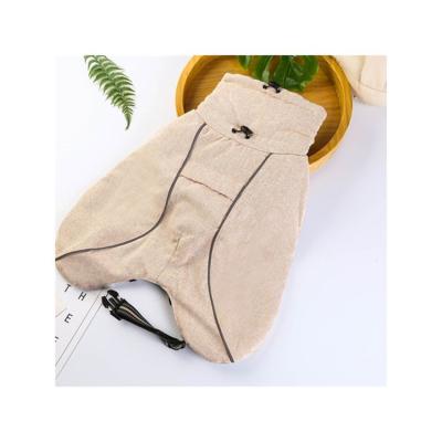 China Newest Design Sustainable Soft And Warm Pet Apparel Luxury Cotton-Padded Jacket for sale