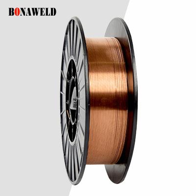 China CARBON STEEL BONAWELD SuperArc AWS ER70S-6 Solid CO2 MIG Welding Wire Copper-Coated MIG Welding Wire For Mild Steel for sale