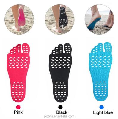 China Lightest Waterproof 2mm Anti Slip Self Adhesive Nakefit Sticky Insole For Feet for sale