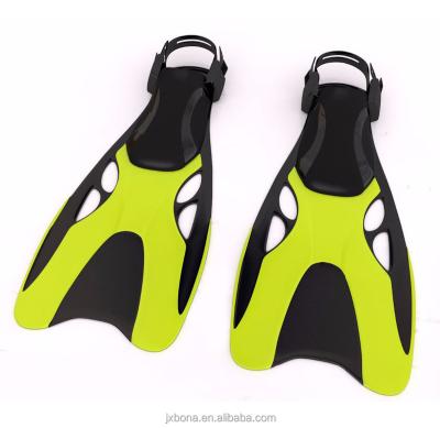 China New High Quality Durable Eco-Friendly Design TPR Scuba Diving Fins for sale