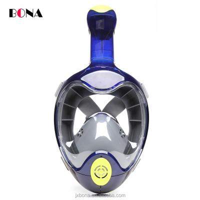 China Adult Diving Anti-fog and Anti-leakage Bona Equipment Water Sports Mask Full Face Mask Breathable Kids h2o Mask Breathable For Vanish Pro Camera for sale