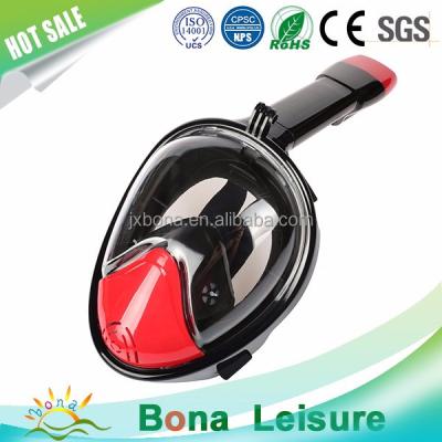 China Non-Toxic Scuba Diving Anti-fog Snorkeling Anti-fog and Anti-leak Full Face Scuba Mask Set Watersport Anti-leak Seaview Full Face Mask Snorkeling Anti-Leak Set for sale