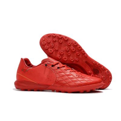 China Fashion\High Quality Leather Outdoor Lycra Football Shoes Comfortable\Durable Soccer Boots New Grass Toe Nails Soccer Training Shoes Football for sale