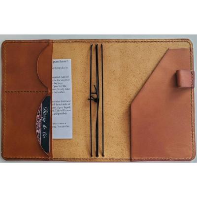 China New Arrivals Special Loose-leaf Special Soft Cover OEM Travel Diary Refillable Planner for sale