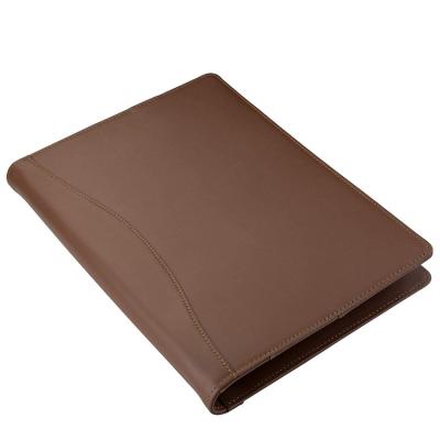 China New design durable wholesale vegan leather folders a4 3 ring binder folders for man for sale