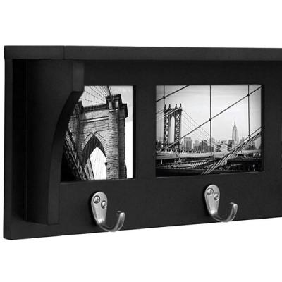 China Kiera Grace Riley Wall Shelf and Picture Viable Collage with 3 Hooks for sale