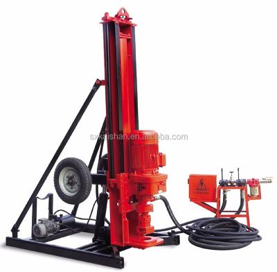 China KQD165B Electric And Pneumatic Air DTH Small Portable High Drilling Efficiency Water Well Drilling Rig for sale