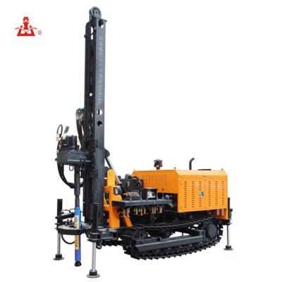 China KW180 180m Lightweight Mobile Air Compressor Percussion Water Well Drilling Rig for sale