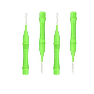 China Manufacturer'S Hot - Selling High - Quality,Reusable Interdental Brush Cylindrical Intertooth Brushes In Rich Colors for sale