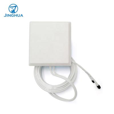 China 1710-3700MHz 5G 8dBi DAS Mobile Antenna Router CPE Factory Price Dual Bands Panel Antenna with 0.2m Cable for sale