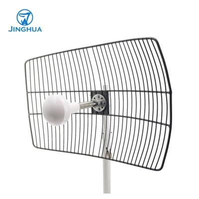 China 5G Network 1.8G 3.5G Dual Band Bias Dual Grid Satellite Dish 300*400 for sale