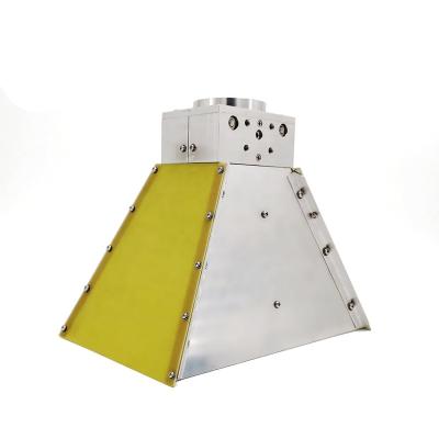 China Aluminum Alloy Super Size 800MHz Strip To 8GHz 12dBi PCB Dual Ridged Horn Antenna for sale