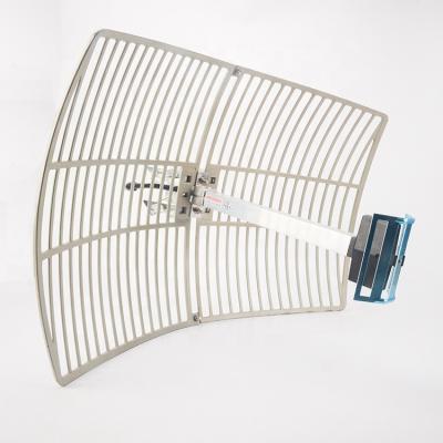 China Aluminum Alloy Long Range 24dBi 5.8GHz WIFI Outdoor Directional Grid Parabolic Antenna for sale