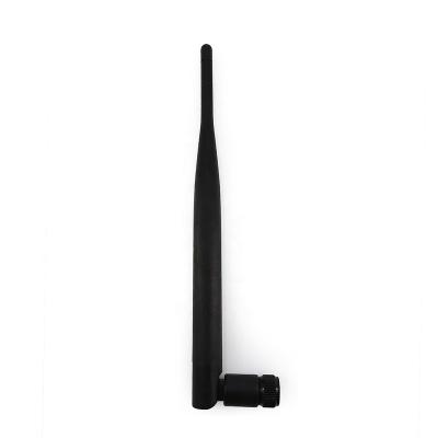 China 2.4GHz 5dB Router Modem Factory Price Omnidirectional Foldable Rubber Antenna WIFI Duck Antenna Mobile Antenna for sale