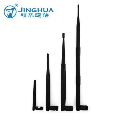 China 2.4GHz 7dB Router Modem Factory Price Omnidirectional Foldable Rubber Antenna WIFI Duck Antenna Mobile Antenna for sale