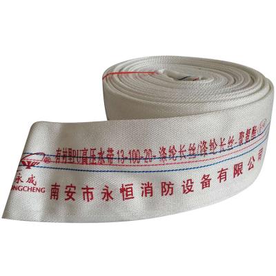 China Hot Alder Firefighting Rescue Rescue Hose PVC Liner High Quality Polyester Filament High Pressure Water Hose for sale