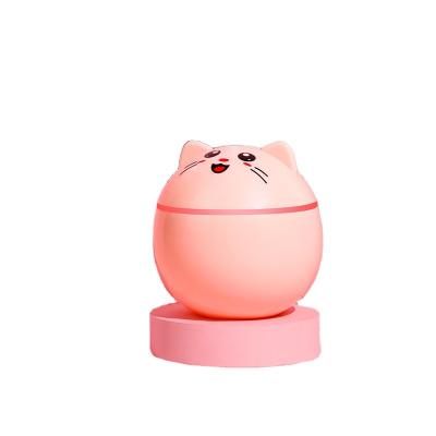 China Custom Logo Essential Oil LED Mist Spray Air Humidifiers Hot Sale 300ml Portable Shape Beautiful Silence for sale