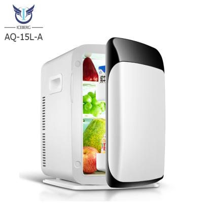 China 2021 15L High Quality Digital Display Monster THERMOELECTRIC Cosmetic Refrigerator Make Up Home Car for sale