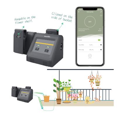 China Tuya WiFi Plastic Control Device Garden Irrigation System Drip Irrigation Set Water Timer Micro Pumpx Emiters Automatic Watering Drip for sale