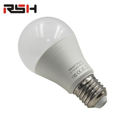 China Residential Energy Saving Smart Light Bulbs E26 E27 11W LED Bulb With Wifi Remote Control for sale