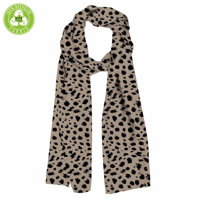 China Printing Patterns Hot Selling Fashion Animal Print Leopard Zebra Scarf Shawls For Women for sale