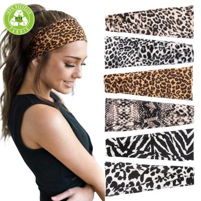 China OEM Smart Casual Hot Selling Leopard Print Headband Fashion Animal Headbands For Adult for sale