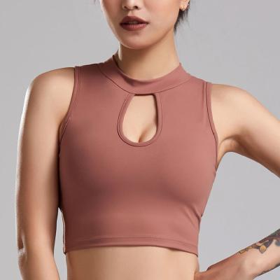 China 2020 Breathable Fitness Sports Tops Gym Yoga Running Training Bra For Women Ladies for sale