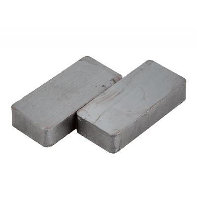 China Various Shape Industrial Magnetic Ferrite Permanent Ceramic Ferrite Magnet For Generator / Motor for sale