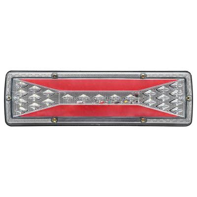 China Semi Truck Trailer Bus Boat Trailer Tractor Pickup Strip Best Selling Flashing Led Semi Truck Tail Light Lamp for sale