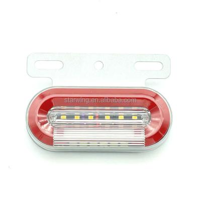 China Stainless Steel + PC Factory Wholesale Led Beacon 12 Volt 24V Side Automobile Led Marker Clearance Light For Trailer Trucks for sale