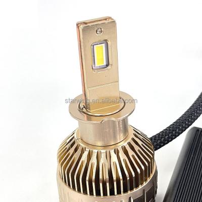 China Super bright H1 H4 H7 H11 truck fan led car headlight to replace HID halogen bulbs automobile led lighting system for sale