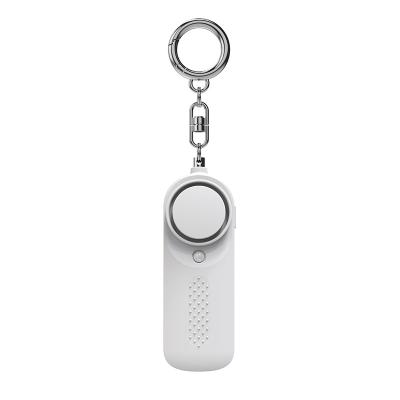 China Wholesale Hot Sale 130Db Portable Led Key Chain Emergency Low Battery Reminder Women Safety Alarm SOS Lightweight Sound Personal Safety Alarm For Women for sale