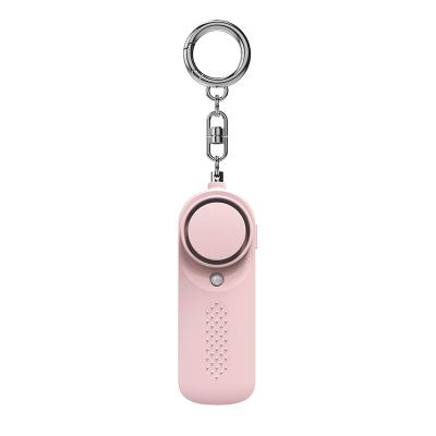 China Wholesale Portable Low Battery Personal Backup Reminder Attack Alarms Anti Rape Self Defense Keychain Personal Security Alarm With Led for sale