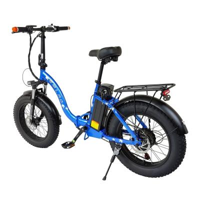 China Hybrid Mode/Hybrid Electric 48V 500W Inch Foldable/New 2022 Sport Ebike Bike 20 Folding Mountain Electric Bicycle for sale