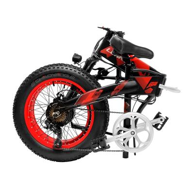 China LANKELEISI X2000Plus lcd display 2021new product 1000w electric ebike standard folding 13AH 20 inch for sale