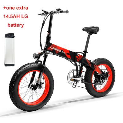 China 20 inch Standard 13Ah Panasonic-18650 Lithium Battery E-Bike 48V1000W Aluminum Alloy Folding Frame Bicycle E-Bike for sale