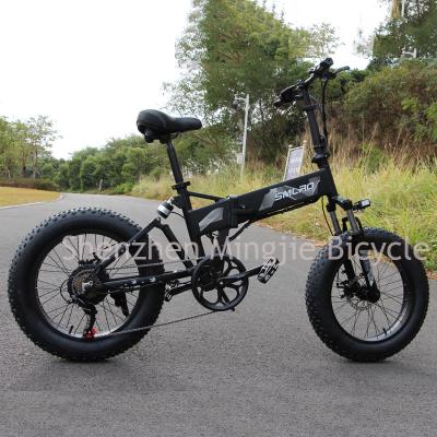 China Best Quality Standard Folding Electric Bicycle 20 Inch SNOW E-Bike 7-Speed ​​500W 10AH Lithium Ion Battery for sale