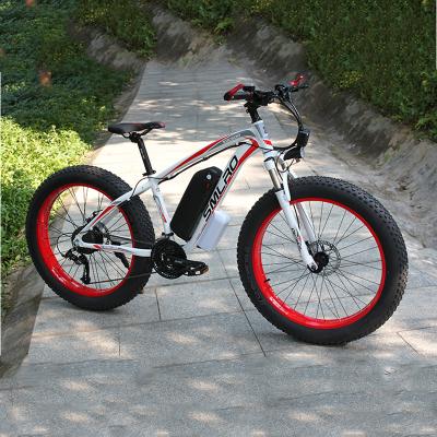 China FAC^TOR'Y Luxury HIGH POWER 26 INCH EBIKE FAT TIRE ELECTRIC+BICYCLE 13AH 1000W E-bike for sale